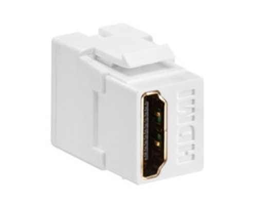 LEVITON  40834-I                 QuickPort HDMI Connector, Feed-Through, Ivory
