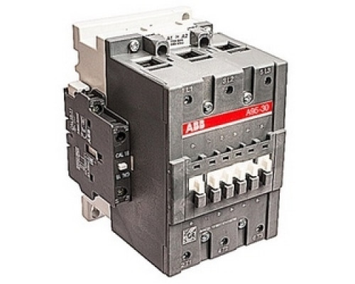 ABB  A95-30-11-34   3 pole, 145 amp, non-reversing across the line contactor with 208V AC coil and 1 NO and 1 NC auxiliary contacts