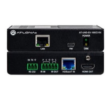 ATLONA TECHNOLOGIES  AT-UHD-EX-100CE-RX                 4K/UHD HDMI Over 100 M HDBaseT Receiver with Ethernet, Control, and PoE