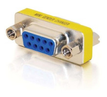 C2G  CG02781  CG02781                 Mini Gender Changer, Serial, RS232, DB9 Female to DB9 Female, Nickel