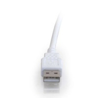C2G  CG26686  26686                 C2G 9.8ft USB Extension Cable - USB A to USB A Extension Cable - USB 2.0 - White - M/F