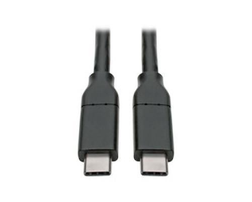 TRIPP LITE U040-C13-C-5A         USB-C Cable M/M - USB 2.0, 5A Rating, USB-IF Certified, Thunderbolt 3 Compatible, 13 ft.
