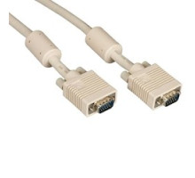 BLACK BOX NETWORK SERVICES EVNPS06-0010-MM         VGA Video Cable with Ferrite Core - Male/Male, Beige, 10-ft. 3.0-m