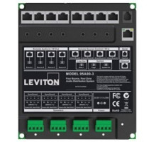 LEVITON 95A02-3         HI-FI 4X4 FOUR ZONE, FOUR SOURCE , AMPL