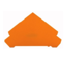 WAGO CORPORATION  280-323   INTERMEDIATE AND END PLATE FOR QUADRUPLE DECK TERM BLOCKSORANGE 1 MM THICK