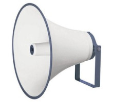 TOA ELECTRONICS INC  TH-650                 Reflex Horn Speaker, 200 to 6000 Hertz, 110 dB, 500 MM Diameter x 394 MM Depth, Aluminum Off-White Flare