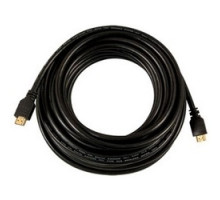 ON-Q/LEGRAND  AC2M10BK  AC2M10-BK                 HDMI Cable, High Speed, Type A 19-Pin to Type A 19-Pin, 26 AWG, 10 Meter Length, 10 Gbps, Gold Plated Connector, Copper Conductor, Black, With Ethernet