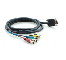 KRAMER 92-4105006 C-GM/5BF-6         15-Pin HD M to 5 BNC F Breakout Cable - 6’