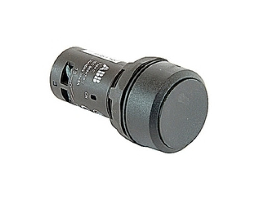 ABB  CP1-10B-11   Non Illum, Flush Push Button Momentary, Flush 1NC 1NO Cont Black