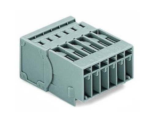 WAGO CORPORATION  769-604   PLUG WITH CAGE CLAMP CONNECTION 4 POLE GREY