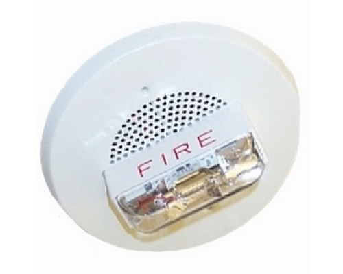 BOSCH SECURITY SYSTEMS  ET90-24MCCH-FW                 Ceiling Speaker/strobe 8W 115/177cd