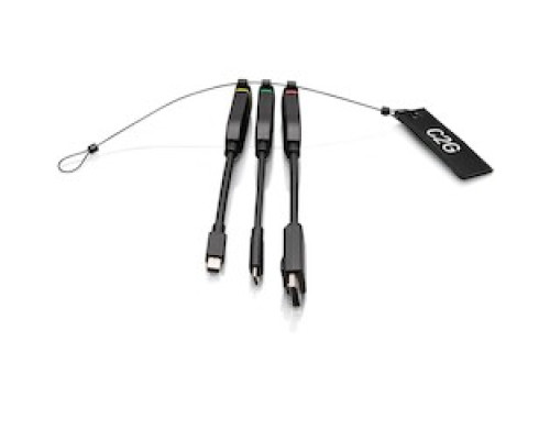 C2G  C2G30028                 HDMI Dongle Ring Mini DP, DP, USB-C 4K