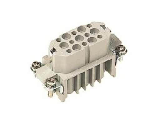 HARTING  09210153106  9210153106   Han D Female Insert: Han D 15 Position F Insert Crimp Special Typ