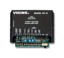 VIKING ELECTRONICS  PA-15                 15 Watt Paging Amp with Background Music and Loud Ringing