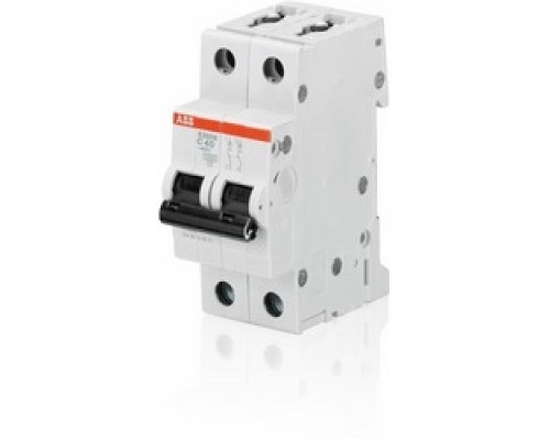 ABB  2CDS272061R0538  S202M-Z32UC   Mini circuit breaker S200M UL1077, 2 pole with aux contact B trip, 16 amp