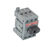 ABB  OT16F3/B50   3 pole, 20 amps rated at 600 V AC, UL 508, open non-fusible disconnect switch