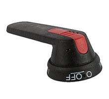 ABB  OHB145L12E011   3 position selector handle for double throw switches with I/O/II and ON/OFF/ON markings and protection according to NEMA 1, 3R, 12, 4, 4X and IP66