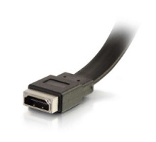 C2G CG60160 CG60160         HDMI Wallplate, 1-Gang, Pass-Through, Aluminum, With 2 Keystone