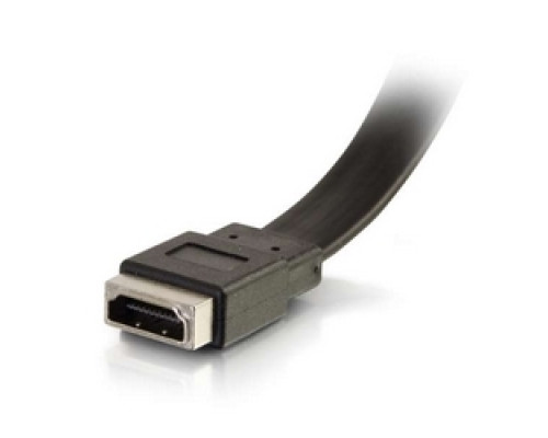 C2G CG60160 CG60160         HDMI Wallplate, 1-Gang, Pass-Through, Aluminum, With 2 Keystone