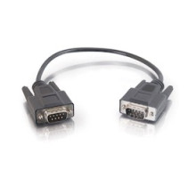 C2G  CG25220  25220                 3 ft. DB9 M/M All Lines Extension Cable-Black