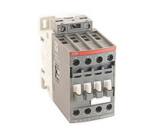 ABB  AF38Z-40-00-23   4 pole, 55 amp, non-reversing across the line contactor with 100-250V AC/DC coil and no auxiliary contacts
