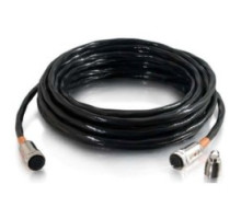 C2G  CG60011  CG60011                 Multi-Format Runner Cable, Plenum, RapidRun 15-Pin Female to RapidRun 15-Pin Female, 30 Volt, Tinned Copper, CMP Rated, 25’ Length, Black