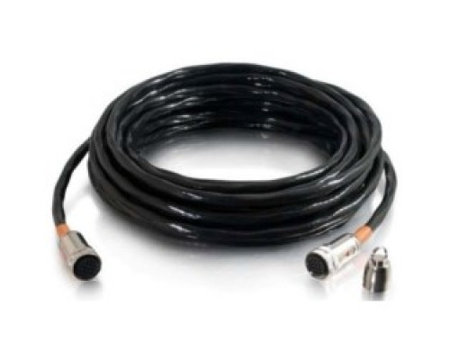 C2G  CG60011  CG60011                 Multi-Format Runner Cable, Plenum, RapidRun 15-Pin Female to RapidRun 15-Pin Female, 30 Volt, Tinned Copper, CMP Rated, 25’ Length, Black