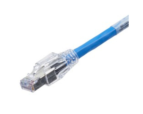 BELDEN  CAF1209050   10GX Shielded Pigtail, Bonded-Pair, 4-Pair, 24 AWG, Solid, CMR, T568A-Open, White, 50 ft