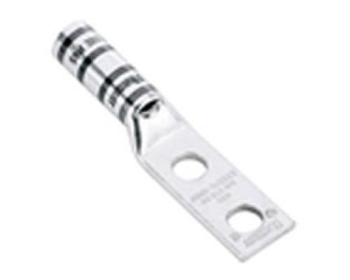 PANDUIT  LCC6-38BW-L                 CuLug 2Hole #6AWG 3/8Stud .75PKG50