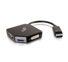 C2G  CG54340  54340                 DisplayPort To HDMI/DVI/VGA Adapter