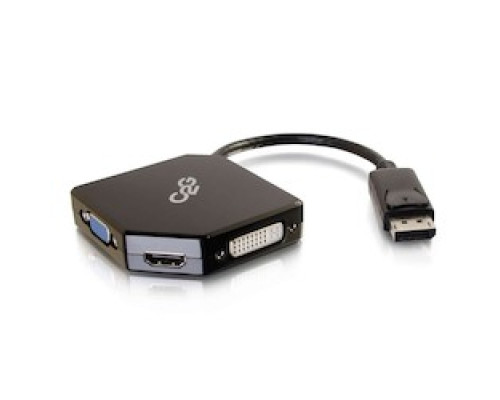 C2G  CG54340  54340                 DisplayPort To HDMI/DVI/VGA Adapter
