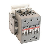ABB  A63-30-11-80   3 pole, 115 amp, non-reversing across the line contactor with 230-240V AC coil and 1 NO and 1 NC auxiliary contacts