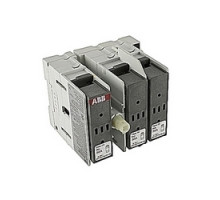 ABB  OS30FACCS30   3 pole, 30 amps rated at 600 V AC, UL 98, side operated open fusible disconnect switch for use with CC fuse type