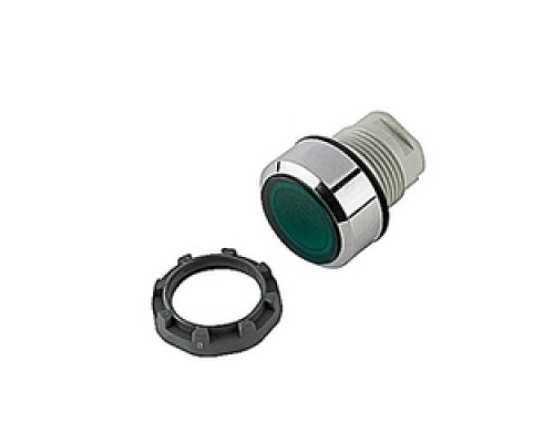 ABB  MP2-31G   Modular momentary pushbutton with green illuminated actuator and 22mm mounting