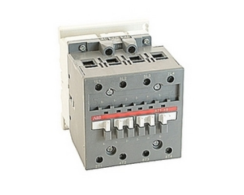 ABB  A75-40-00-84   4 pole, 125 amp, across the line block contactor with 110-120V AC coil and no auxiliary contacts