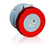 ABB  ABB460R9W                 IEC 60 309 International Pin and Sleeve Receptacle, 60 Amp, 3 Pole, 4 Wire, 3-phase 200-250 V