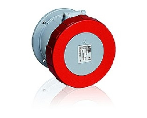 ABB  ABB460R9W                 IEC 60 309 International Pin and Sleeve Receptacle, 60 Amp, 3 Pole, 4 Wire, 3-phase 200-250 V