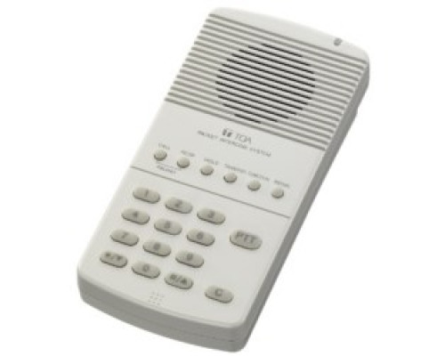 TOA ELECTRONICS INC  N-8011MS                 Standard Master Station, Hands-Free Conversation, 24 AWG UTP Wire, 48 Volt DC, 2.4 Watt, 300 to 7000 Hertz, 1500 Meter Transmission Range, ABS Plastic, Gray