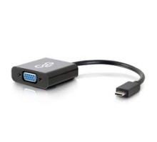 C2G CG29471 CG29471         USB 3.1 USB-C to VGA PC Video Adapter-Black TAA Compliant