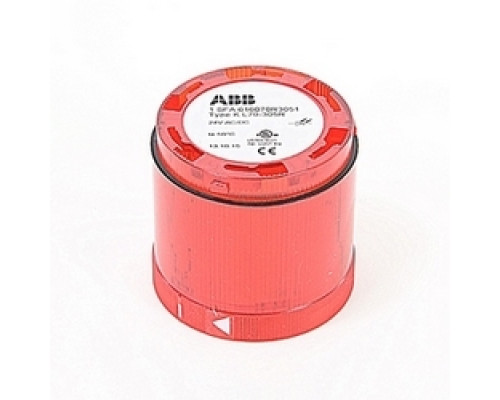 ABB  KL70-305R   Optical module for signal tower with red permanent light, 24V AC/DC with integrated LED