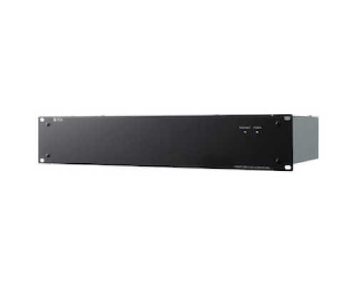 TOA ELECTRONICS INC  VP-2241                 Power Amplifier, 1-Channel, 28 Volt DC Input, 240 Watt Output, 40 to 16000 Hertz, 482 MM Width x 340.5 MM Depth x 88.4 MM Height, Surface Treated Steel Plate Black Panel