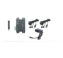 FACTOR ELECTRONICS IR-KIT-100K         IR System Infrared Kit, Wide Frequency, Includes Micro IR Receiver, Connection Module, Power Supply, 2 Emitter, LED