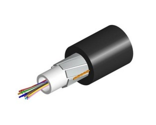 COMMSCOPE ENTERPRISE SOLUTIONS  760083386  Z-024-DN-5L-F12BK   Fiber Cable, Indoor/Outdoor LSZH Single Jacket All-Dielectric Arid-Core Drop, 24 Fiber LazrSPEED 300 OM3 Multimode