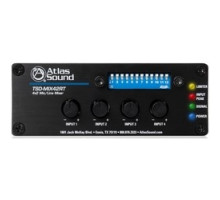 ATLASIED  TSD-MIX42RT                 4x2 Mic/Line Mixer with Priority Sense and Remote Control
