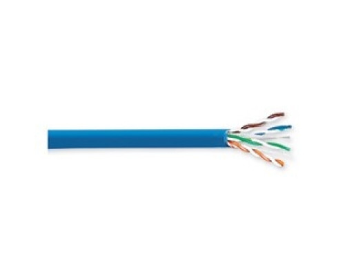 PRYSMIAN GROUP  8131804   Category 6 Plenum Copper Cable, GenSPEED EfficienC Max, 22 AWG Solid Bare Annealed Copper, Rated to 90-deg C, Red Jacket