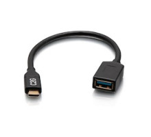 C2G  C2G29515                 USB-C to USB A Dongle Adapter Black