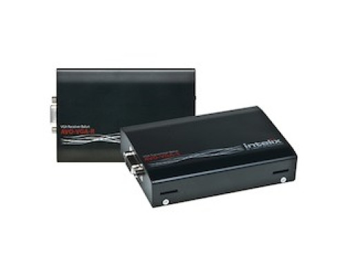 LIBERTY AV  AVO-VGA                 Intelix Brand Passive VGA Balun Set Features: One VGA To One RJ45 Connectivity Transmits/receives One VGA/RGBHV Video Signal Up To 200 Feet Cable Lengths On U/UTP Category 5/5e/6 This Is A Complete Kit