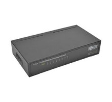 TRIPP LITE  NG8   8-Port 10/100/1000 Mbps Desktop Gigabit Ethernet Unmanaged Switch, Metal Housing