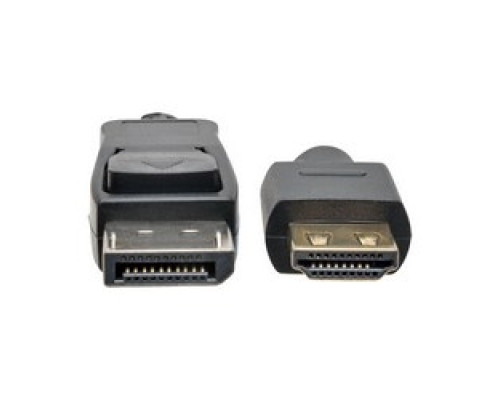 TRIPP LITE P582-012-HD-V2A         DisplayPort 1.2a to HDMI Active Adapter Cable with Gripping HDMI Plug, HDMI 2.0, HDCP 2.2, 4K x 2K @ 60 Hz M/M , 12 ft.