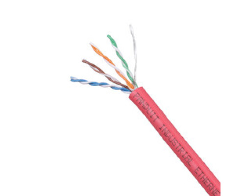 PANDUIT  IFRH5C04BL-UG   Panduit Industrial Ethernet/ip Cable Category 5E 4 Pair 24Awg Riser F/utp - 1000 Foot Reel